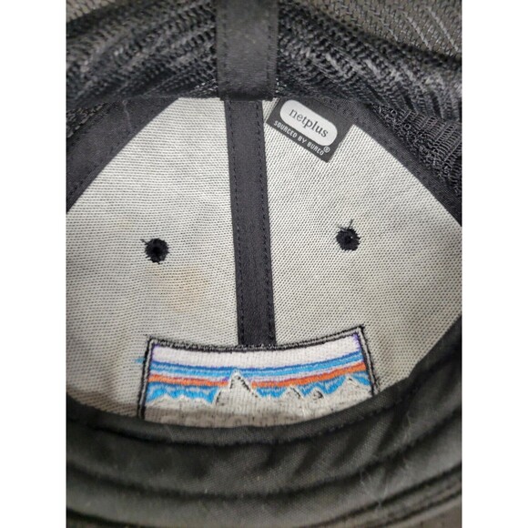 Patagonia NetPlus Trucker Hat Cap Snapback Outdoor Core Mountain - Picture 8 of 9